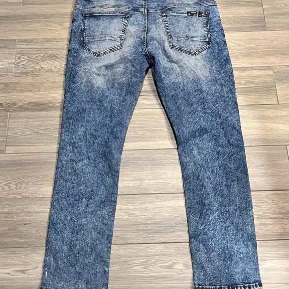 Buffalo David Bitton Max-x Men’s Jeans Skinny Stretch W38 L32 Preppy $109 NWT - Picture 3 of 8
